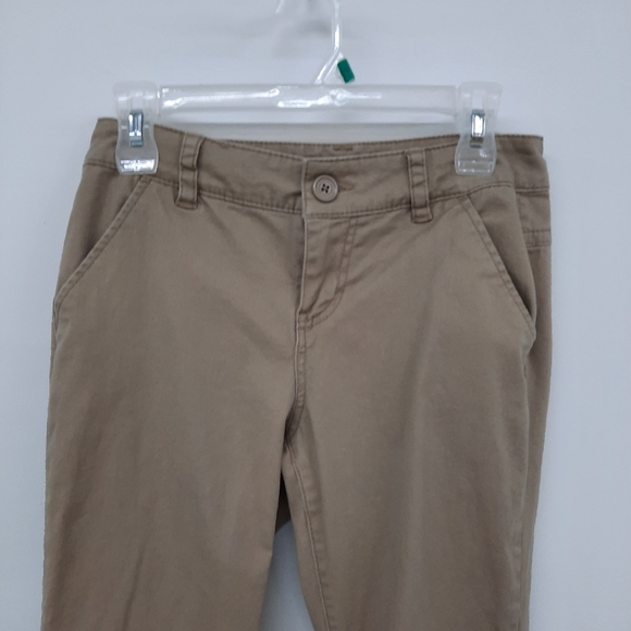 Size 5 Union Bay Women's Tan Slacks Khaki Work Pants - Picture 2 of 5
